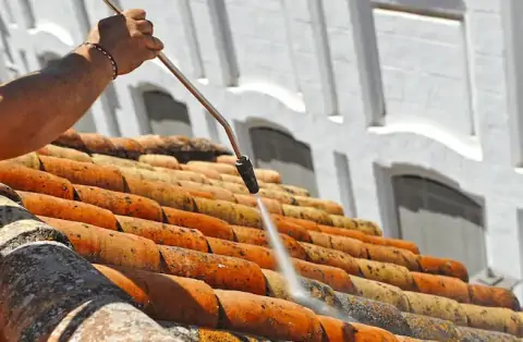 Nettoyage de toitures - Tréflaouénan